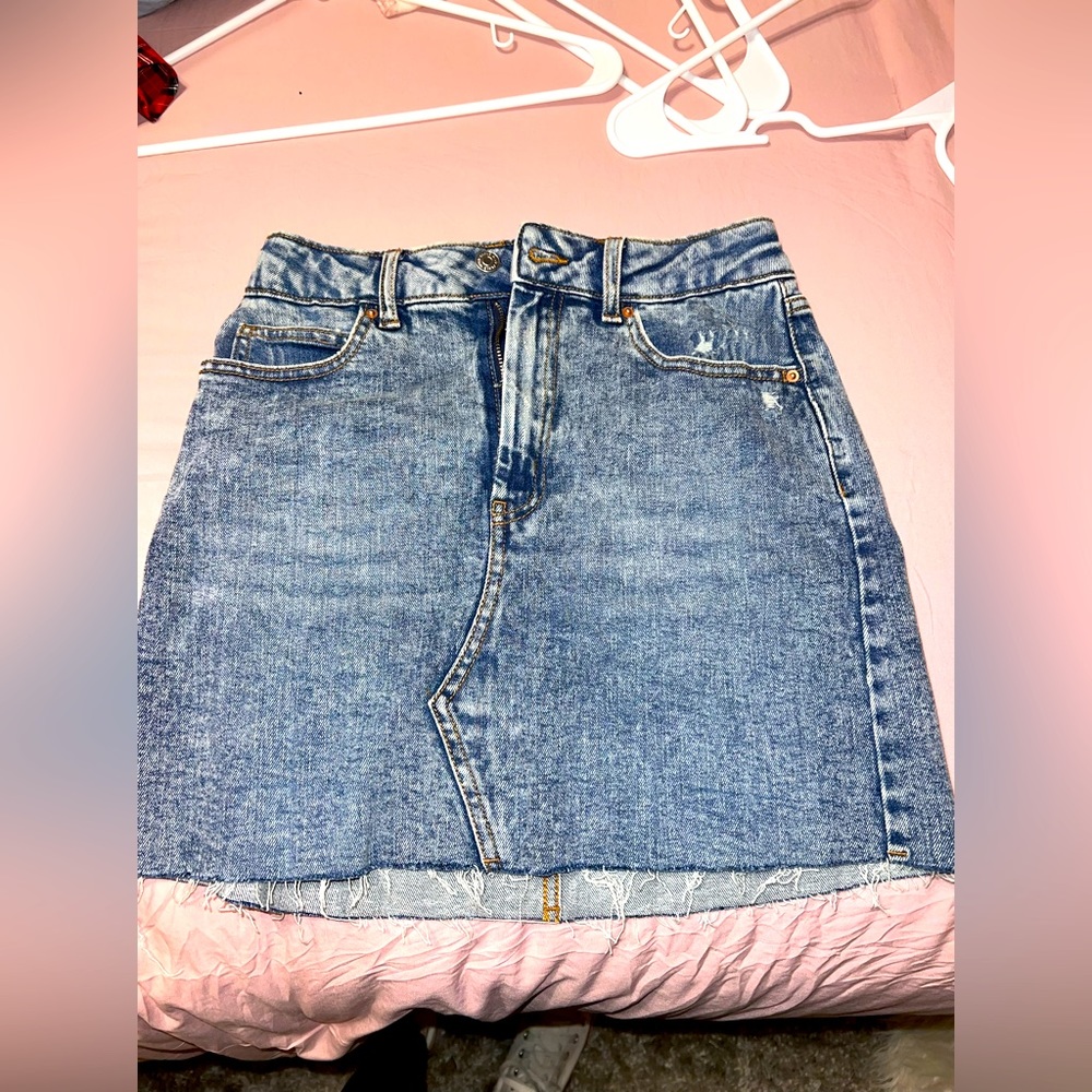 Jean skirt